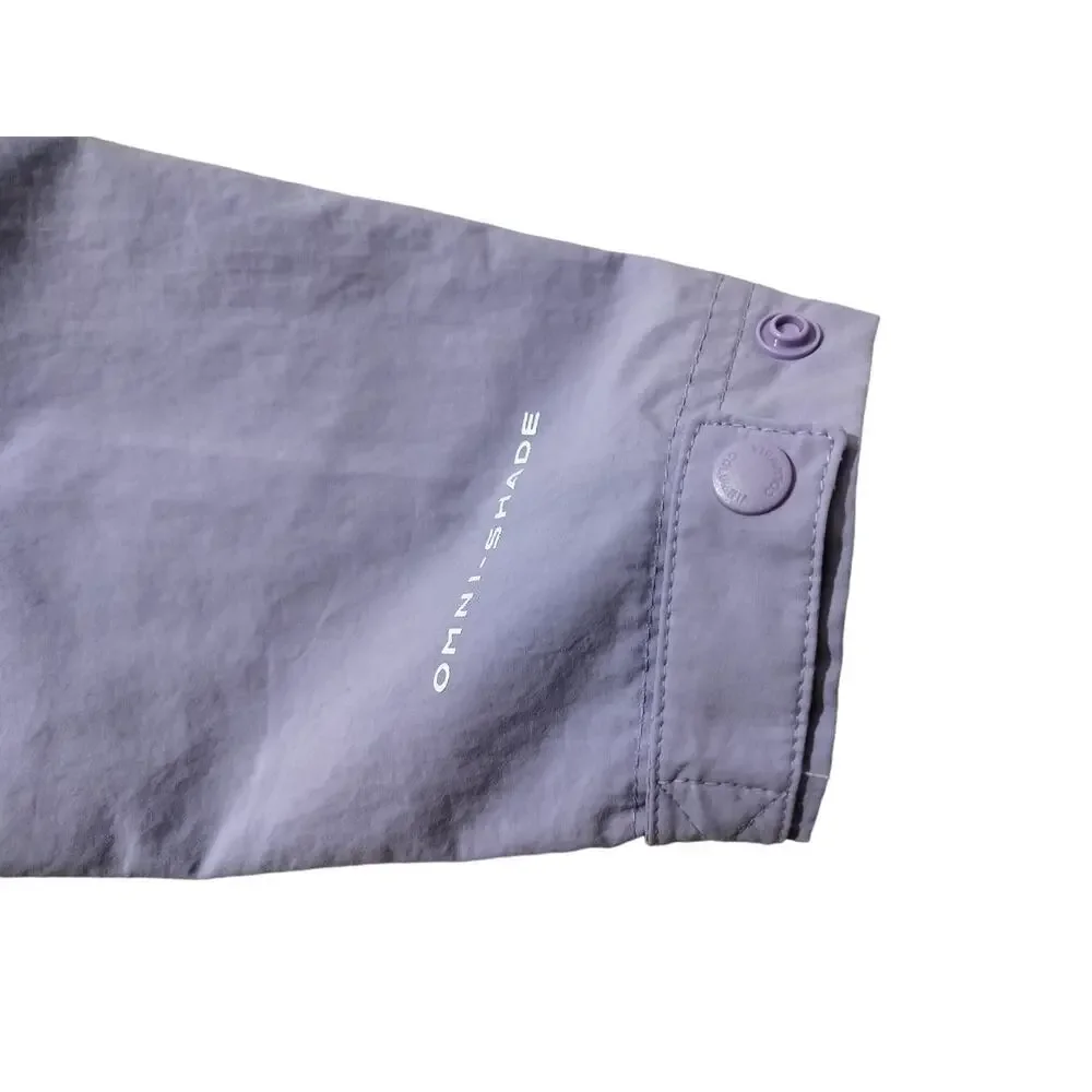 New Columbia Women's Deschutes Valley Green Purple Active Packable Jacket Size M - Picture 10 of 16